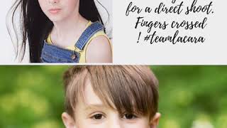 Sofia & Laird availability checked for a direct shoot. Fingers crossed ! #teamlacara