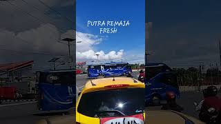 Putra Remaja Terbaru Meninggalkan Terminal Giwangan #putraremaja #bussumatera #busbaru #sanes