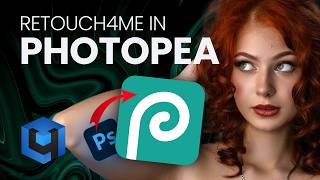 Free portrait retouching in Photopea with AI tutorial