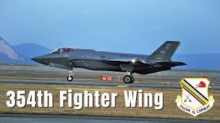 354th Fighter Wing Lands at Iwakuni