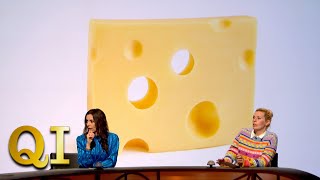 How Many Holes Are In This Cheese? | QI