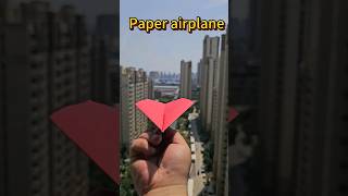 #shorts Throw a paper airplane that flies high and far