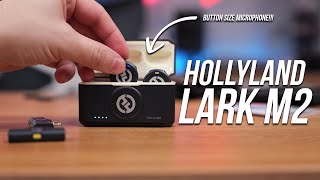 Hollyland Lark M2 Wireless Microphone System - Tiny as a coin!