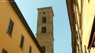 Campane della Cattedrale di Volterra. Distesa della terza campana per l'angelus festivo