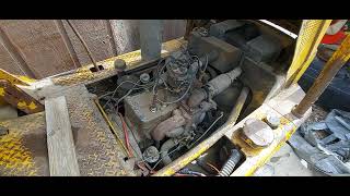 1941 Hyster Forklift Ford 8N Flathead Motor - 4 Year Startup!