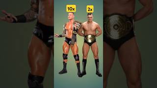 WWE Championship Comparison with Randy Orton vs All Legends 1vs1 #wwe #randyorton