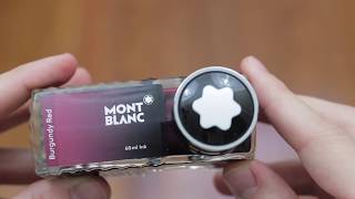 Montblanc Burgundy Red Ink - Review