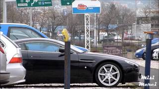 Aston Martin V8 Vantage in Budapest