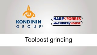 toolpost grinding