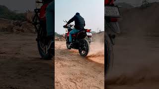 KTM adventure 390 burnout try