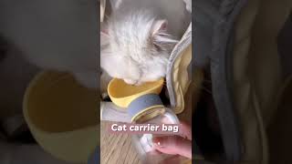 Cat carrier bag, Link is on bio or copy:www.niopets.com