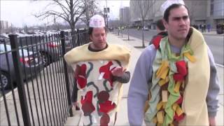 Barstool Sports - Pizza Vs. Burito at Big 10 Tournament