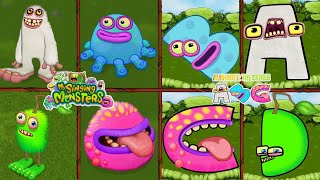 My Singing Monsters Vs My Singing Monsters Alphabet Lore (ABC-XYZ)