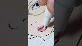 Drawing Sarada Uchiha ⚡🔥| Boruto: Two Blue Vortex #shorts #sarada #boruto