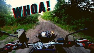 Tiger 800: Impromptu Off-Roading