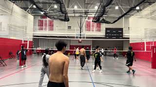 No Bounce vs Rice N Beans (finals), second set (2/2), MSOE co-ed tourney