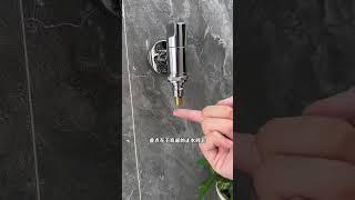 Small space water stop washing machine faucet installation tutorial Remember to like and collect