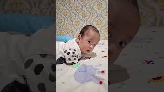 July 6, 2024 - Berhasil Tummy Time Sendiri #shorts #tummytime