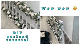 DIY garland/ The Range / Tutorial / Nikki Clifford