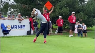 RAW: Scenes from Brooke Henderson’s practice round at the CP Women's Open