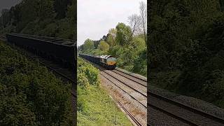 Class 66 at Bonemill Lane Bridge, Newbury  #train #railway