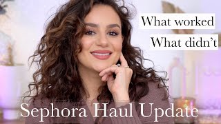 SEPHORA HAUL UPDATE: Makeup I Liked and Makeup I Didn't - Quick Review on Everything ||Tania B Wells