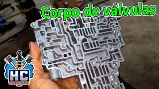 Montando o corpo de válvulas do cambio a245e Corolla parte 5