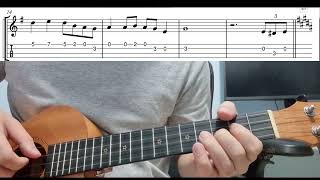 Sleigh Ride - Easy Beginner Ukulele Tab With Playthrough Tutorial Lesson