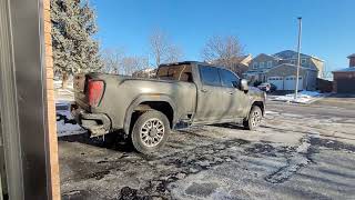 '23 GMC Sierra 2500HD AT4 L5P Duramax: -12 Cold Start