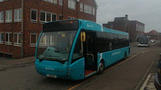 Journey on the ML6 (2952, YJ61MHU) Optare Versa