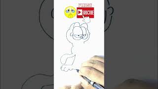 How to Draw Gardfield |Teacher Henry #short, #Shorts, #shortsvideo,