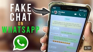 Comment fabriquer une fausse conversation WhatsApp en quelques minutes 🐱