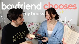 my boyfriend chooses my books