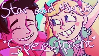 ♥ Star and Marco||Speedpaint ♥