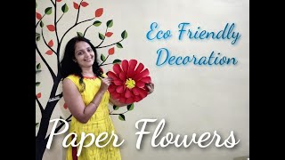 Eco Friendly Paper Flower Decoration