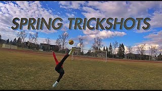 2016 SPRING FOOTBALL TRICK SHOTS | RadnickiTV