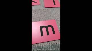 Sandpaper Letters