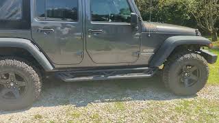 Jeep Running Boards Install