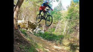 killington bike park 9/19/20 : chill last run of the day down Krusty