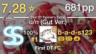 7.28⭐b-a-d-s123 | Kawada Mami - u/n (Cut Ver.) [Not DT Farmer's Extra] +HDDTPF #1 681pp SS