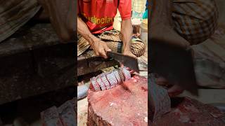 Fish Cutting Skills | Amazing Rohu Fish Cutting Skills In BF Fish Market By Expert Cutter #shorts