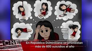 En República Dominicana se promedian más de 600 suicidi0s al año