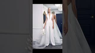 High quality white dresses|Unique design for girls|#fashion #viral #chic