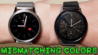 Samsung Galaxy Watch Active 2 | Ringke Bezel Styling | Stainless Steel Mesh Watch Band (Mismatching)