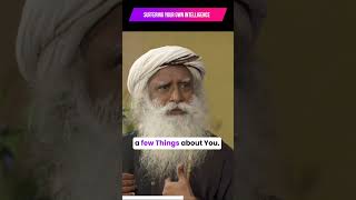 suffering your own intelligence #sadhguru #innerself #spirituality #sadhguruquotes