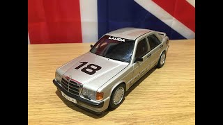 1:18 Autoart Mercedes 190E 2.3-16 Lauda #18