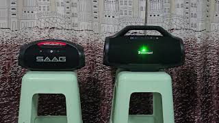 SAAG STORM  VS Tronsmart Bang Max ยกที่ 2 เปิดความดัง 100% ทั้งคู่  #tronsmart #saag