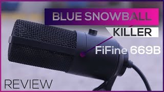 The Best Microphone Under $50 Costs only $27?!  | Fifine 669B Review!