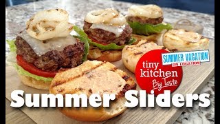 Perfect Summer Sliders // Tiny Kitchen Big Taste