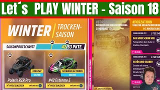 Fh5  Letz  Play Saison 18 WINTER trocken Saison Live mit Cam und Chat